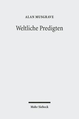 Alan Musgrave - Weltliche Predigten, Häftad