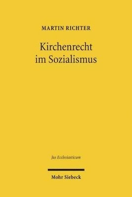 bokomslag Kirchenrecht im Sozialismus