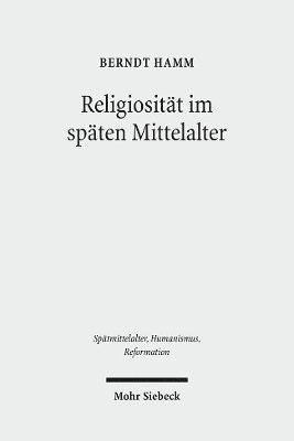 bokomslag Religiositt im spten Mittelalter