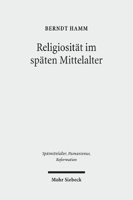 bokomslag Religiositt im spten Mittelalter