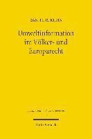 bokomslag Umweltinformation im Vlker- und Europarecht