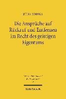 Die Ansprche auf Rckruf und Entfernen im Recht des geistigen Eigentums 1