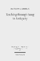 Teaching through Song in Antiquity 1