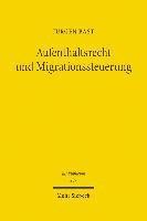 bokomslag Aufenthaltsrecht und Migrationssteuerung