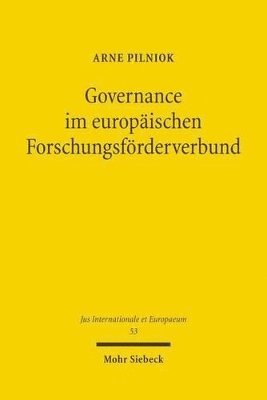 bokomslag Governance im europischen Forschungsfrderverbund