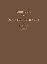 bokomslag Jahrbuch des ffentlichen Rechts der Gegenwart. Neue Folge