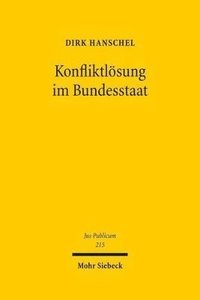 bokomslag Konfliktlsung im Bundesstaat