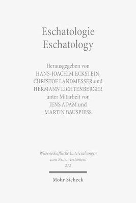 bokomslag Eschatologie - Eschatology