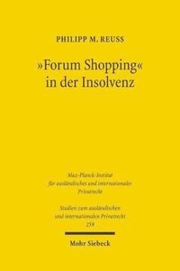 bokomslag &quot;Forum Shopping&quot; in der Insolvenz