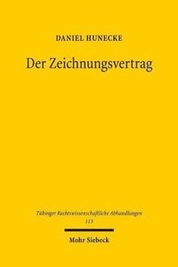bokomslag Der Zeichnungsvertrag