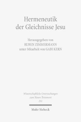 bokomslag Hermeneutik der Gleichnisse Jesu