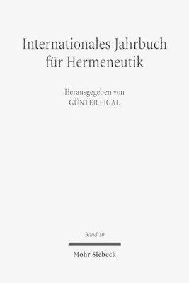 bokomslag Internationales Jahrbuch fr Hermeneutik