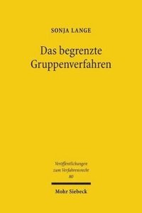 bokomslag Das begrenzte Gruppenverfahren