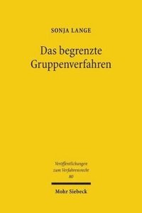 bokomslag Das begrenzte Gruppenverfahren