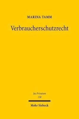 bokomslag Verbraucherschutzrecht