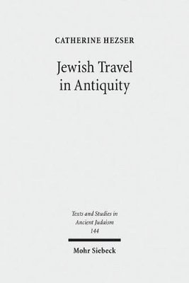 bokomslag Jewish Travel in Antiquity