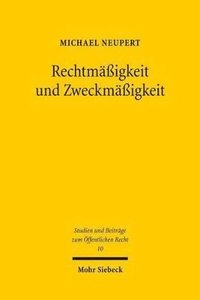 bokomslag Rechtmigkeit und Zweckmigkeit