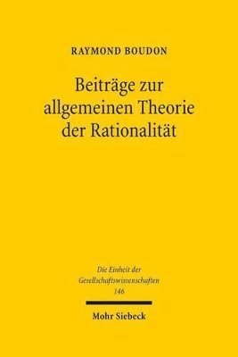 bokomslag Beitrge zur allgemeinen Theorie der Rationalitt