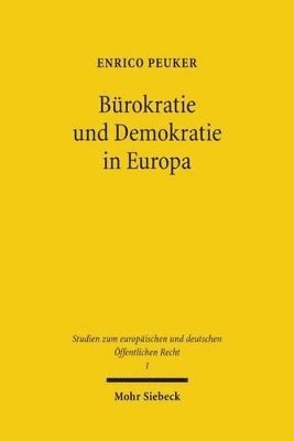 bokomslag Brokratie und Demokratie in Europa