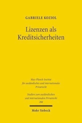 Lizenzen als Kreditsicherheiten 1