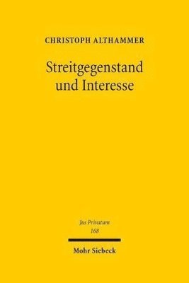 bokomslag Streitgegenstand und Interesse