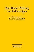 Sudabeh Kamanabrou - Erga-Omnes-Wirkung von Tarifverträgen, Häftad