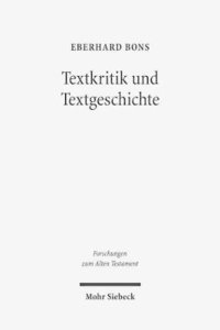 bokomslag Textkritik und Textgeschichte