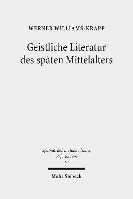 Geistliche Literatur des spten Mittelalters 1