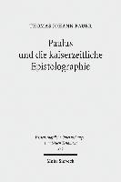 Paulus und die kaiserzeitliche Epistolographie 1