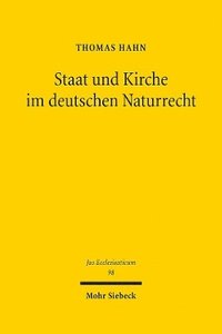 bokomslag Staat und Kirche im deutschen Naturrecht