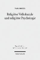 bokomslag Religise Volkskunde und religise Psychologie