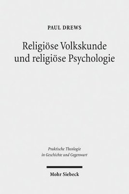 bokomslag Religise Volkskunde und religise Psychologie