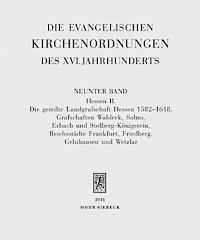 Die evangelischen Kirchenordnungen des XVI. Jahrhunderts 1