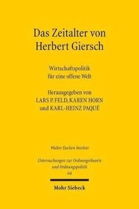 bokomslag Das Zeitalter von Herbert Giersch