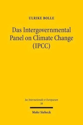 bokomslag Das Intergovernmental Panel on Climate Change (IPCC)