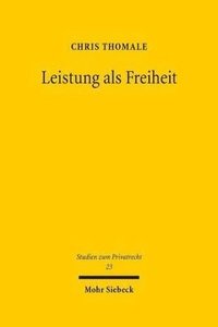 bokomslag Leistung als Freiheit