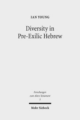 bokomslag Diversity in Pre-Exilic Hebrew