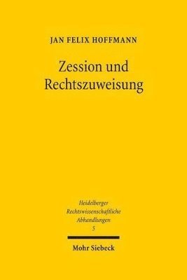 bokomslag Zession und Rechtszuweisung