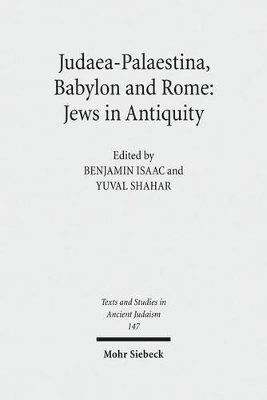 bokomslag Judaea-Palaestina, Babylon and Rome: Jews in Antiquity