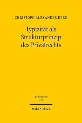 bokomslag Typizitt als Strukturprinzip des Privatrechts