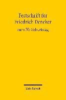 bokomslag Festschrift fr Friedrich Dencker zum 70. Geburtstag