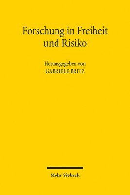 bokomslag Forschung in Freiheit und Risiko