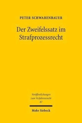 bokomslag Der Zweifelssatz im Strafprozessrecht