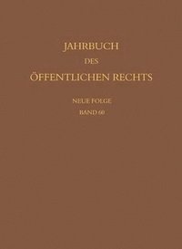 bokomslag Jahrbuch des ffentlichen Rechts der Gegenwart. Neue Folge