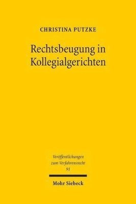bokomslag Rechtsbeugung in Kollegialgerichten
