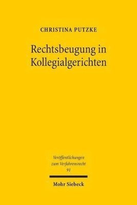 bokomslag Rechtsbeugung in Kollegialgerichten