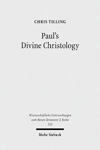 Paul's Divine Christology