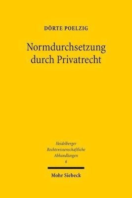 bokomslag Normdurchsetzung durch Privatrecht