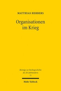 bokomslag Organisationen im Krieg