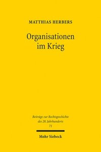 bokomslag Organisationen im Krieg